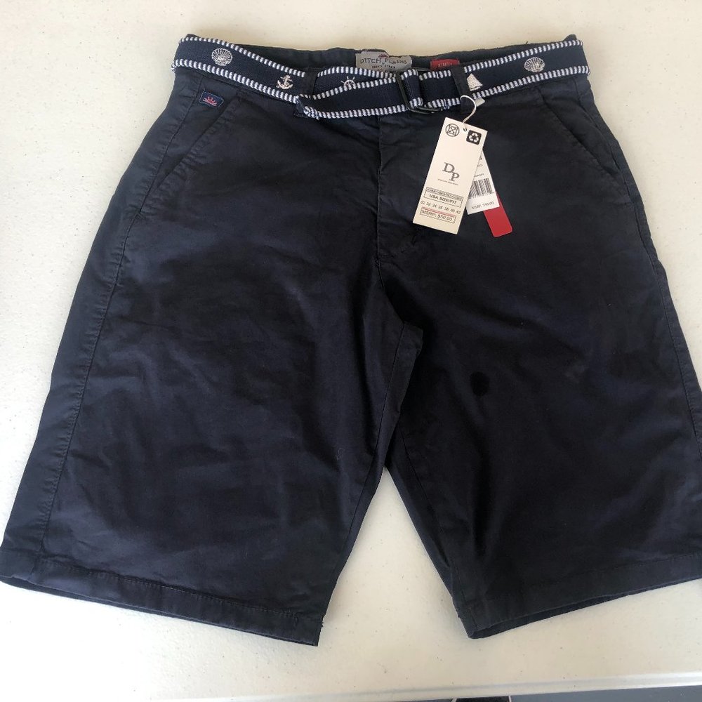 Ditch plains midnight blue shorts